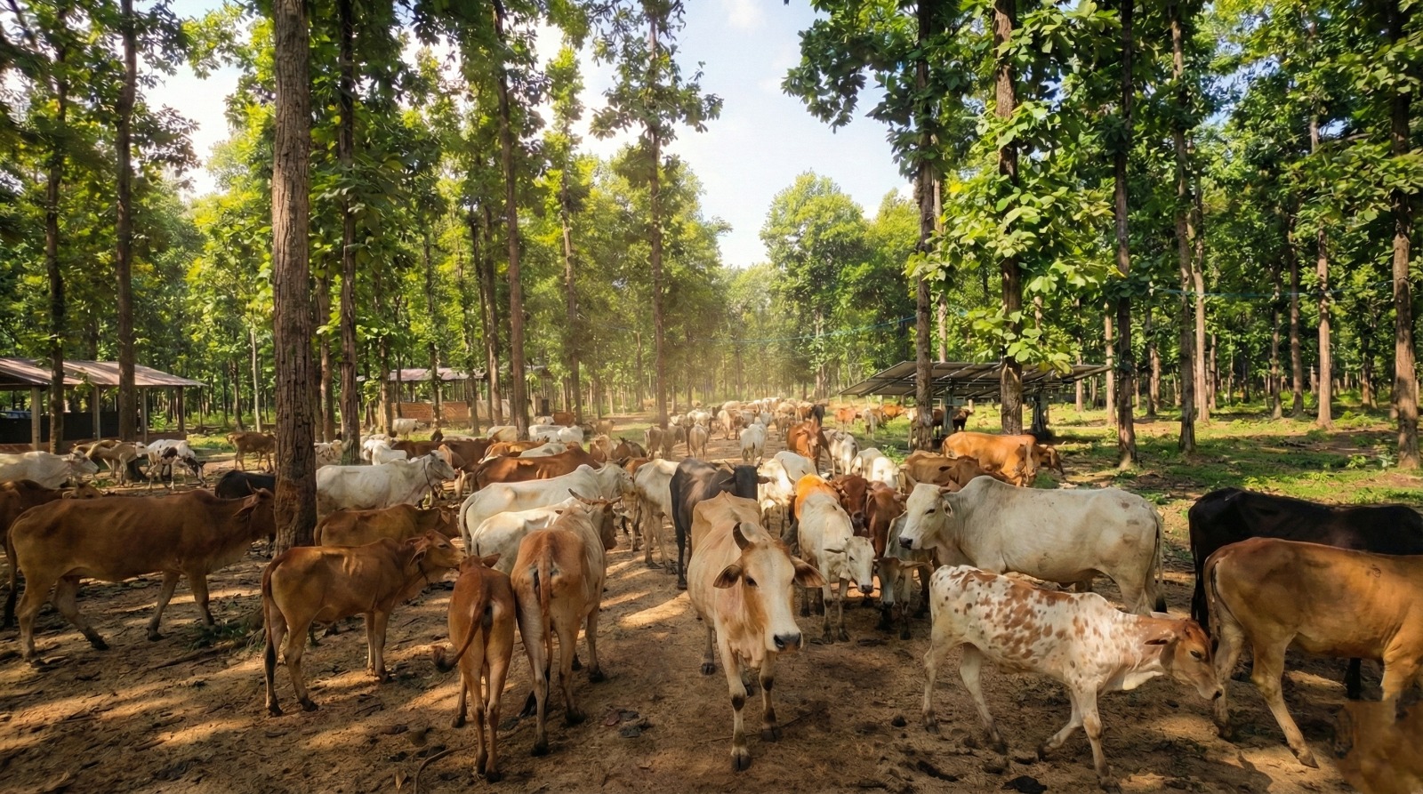 Police raid saving cows from trafficking